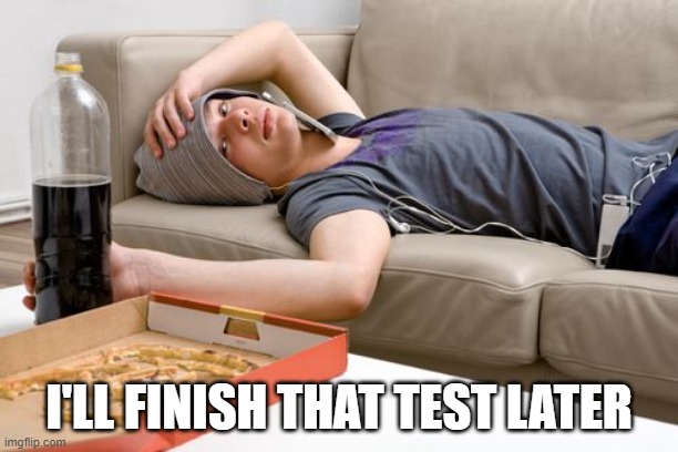 Lazy tests