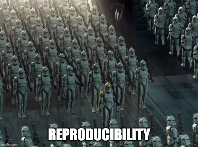 What we call "Testability" is really made up of properties. This post on reproducibility is part of a series of the four pillars of testability.